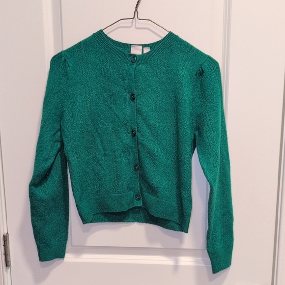 GAP Other - GAP Kids Girls Green Cardigan in Size 10